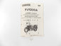 YAMAHA 1991 FJ1200A ASSEMBLY MANUAL ENGLISH/ITALIAN/GERMAN/FRENCH 3YY-28107-W0 - MotoRaider