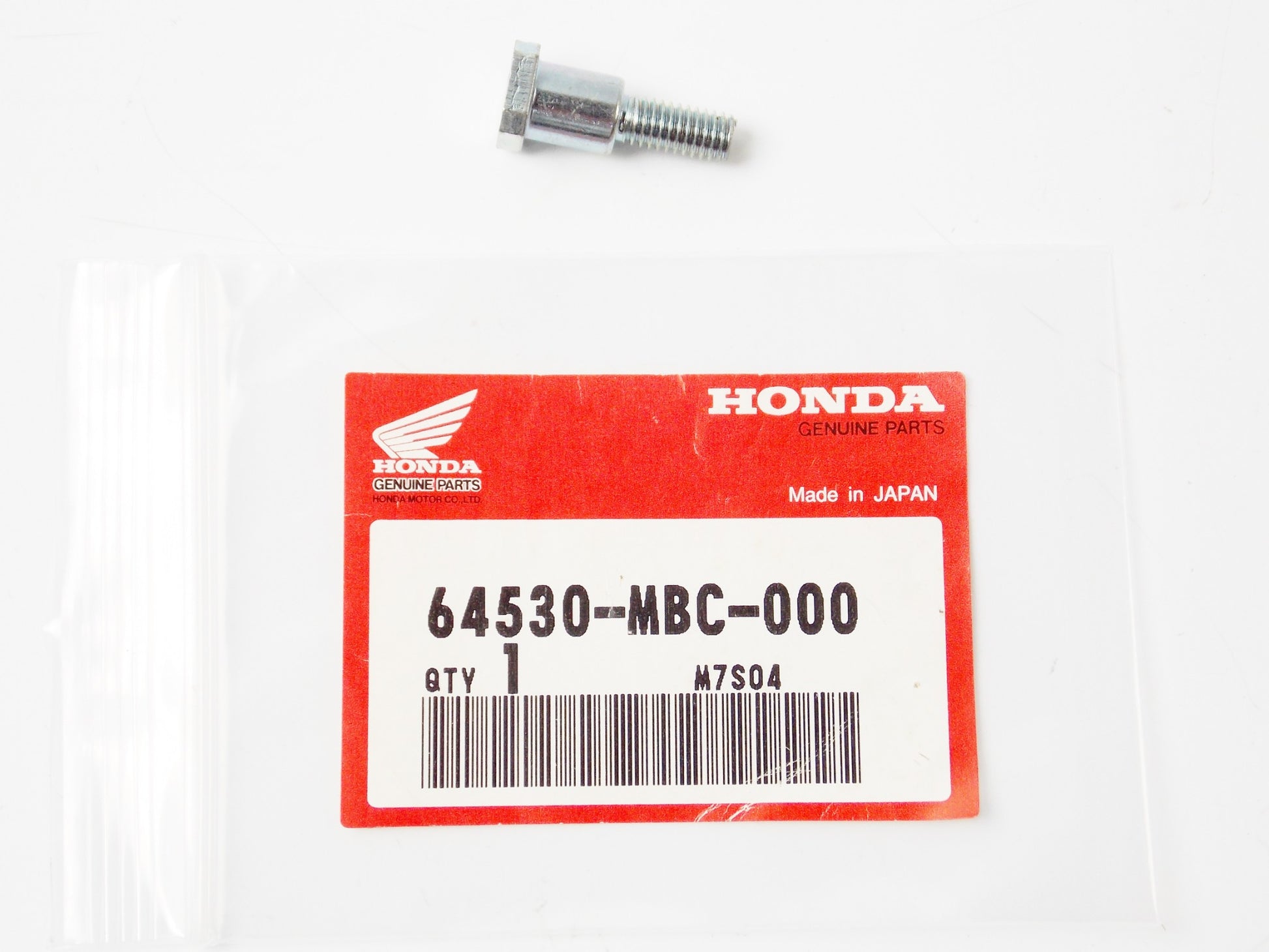 NOS OEM HONDA 1998-2001 VT1100T WINDSCREEN SPECIAL BOLT B 64530-MBC-000 - MotoRaider