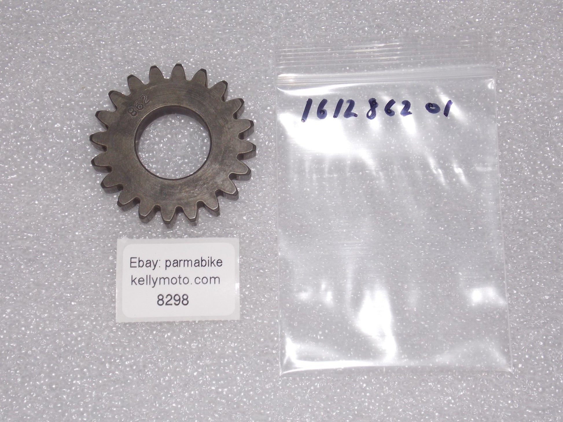 OEM HUSQVARNA 1972 CR250/400/450 TRANSMISSION 4TH GEAR WHEEL 22T 161286201 - MotoRaider