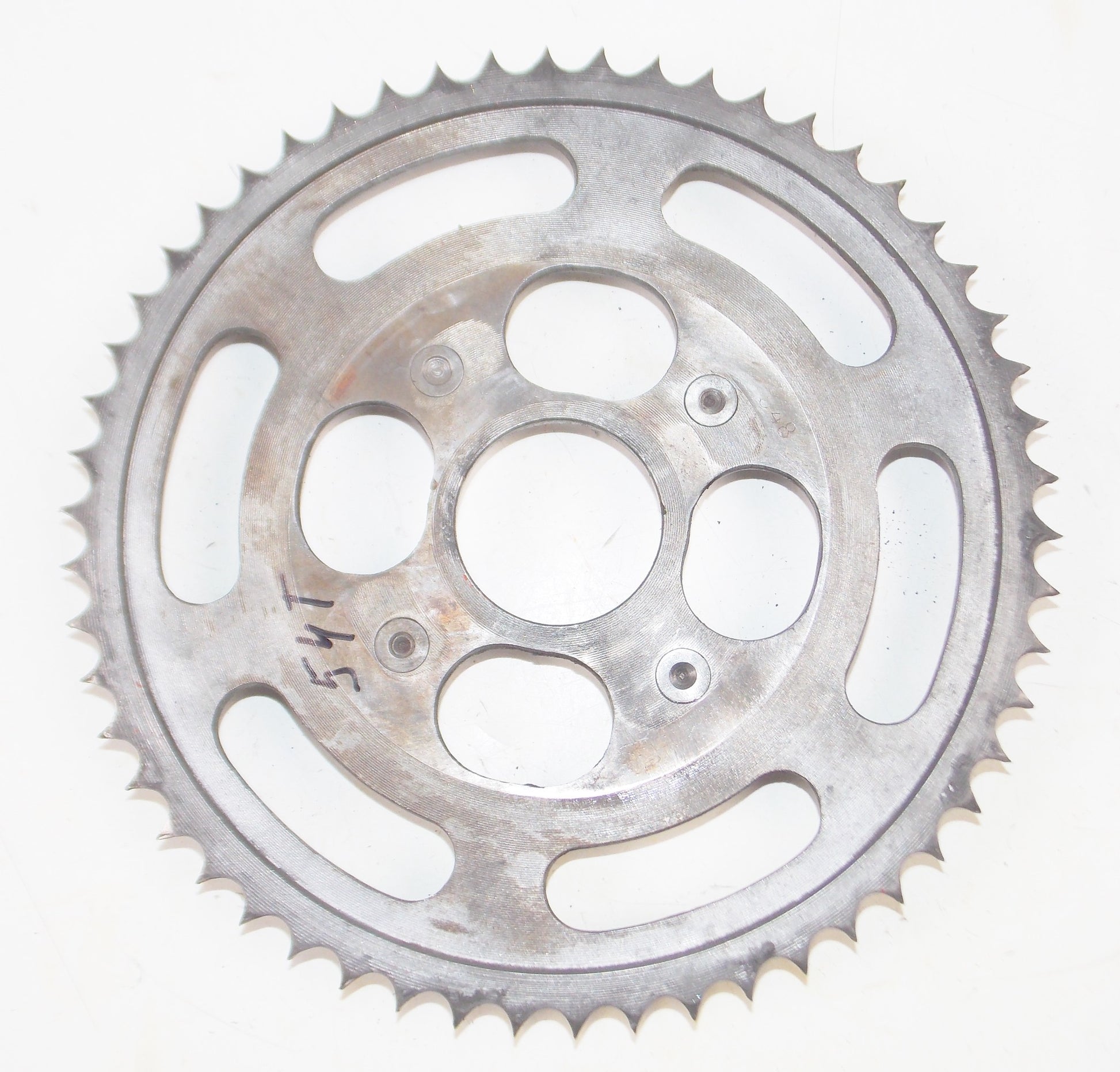 1959 GILERA GIUBILEO 98cc REAR WHEEL SPROCKET 54T VINTAGE ITALY - MotoRaider