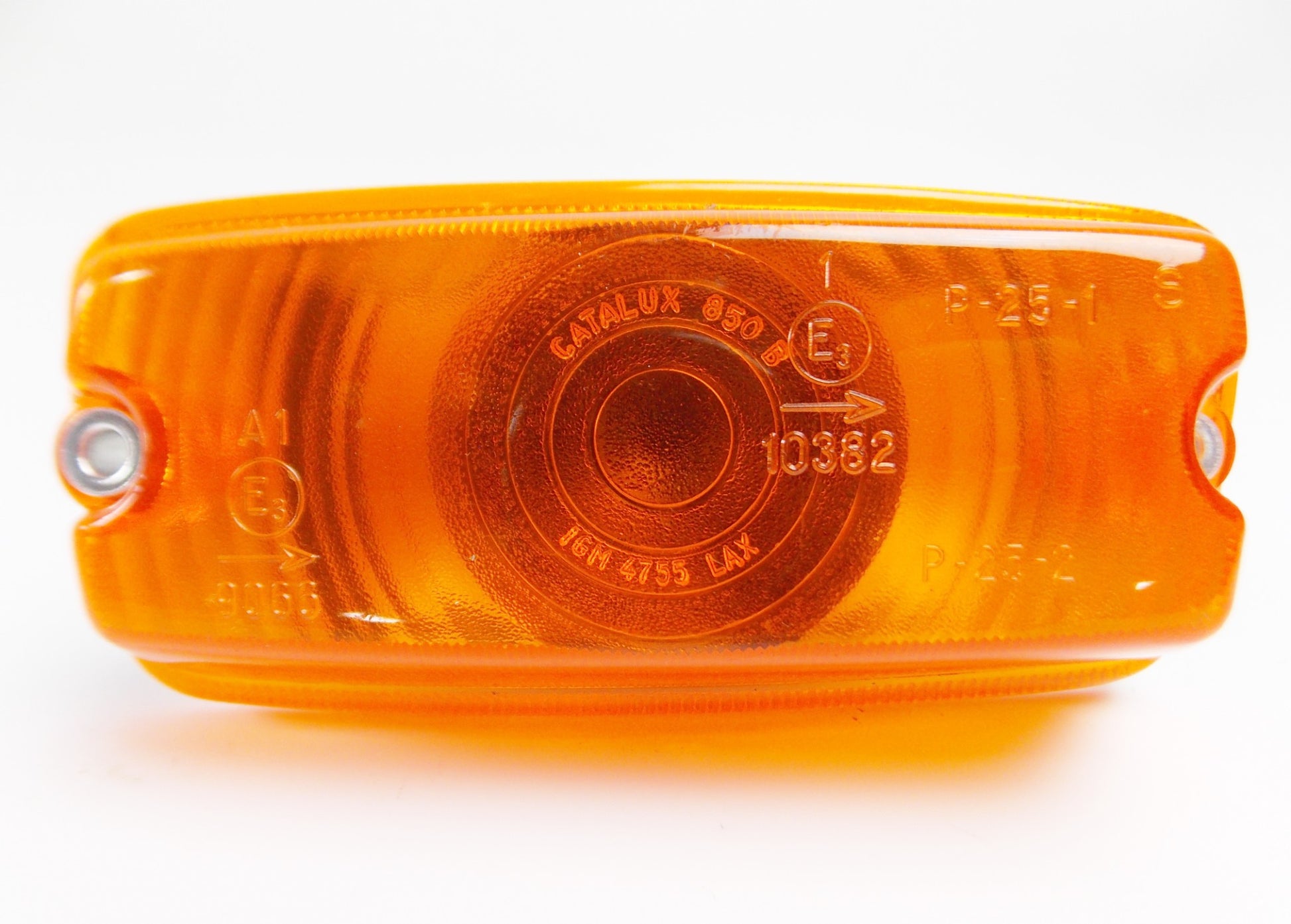 CATALUX 850 IGM 4755 LAX FRONT LEFT TURN SIGNAL INDICATOR FLASHER AMBER FIAT 850 - MotoRaider