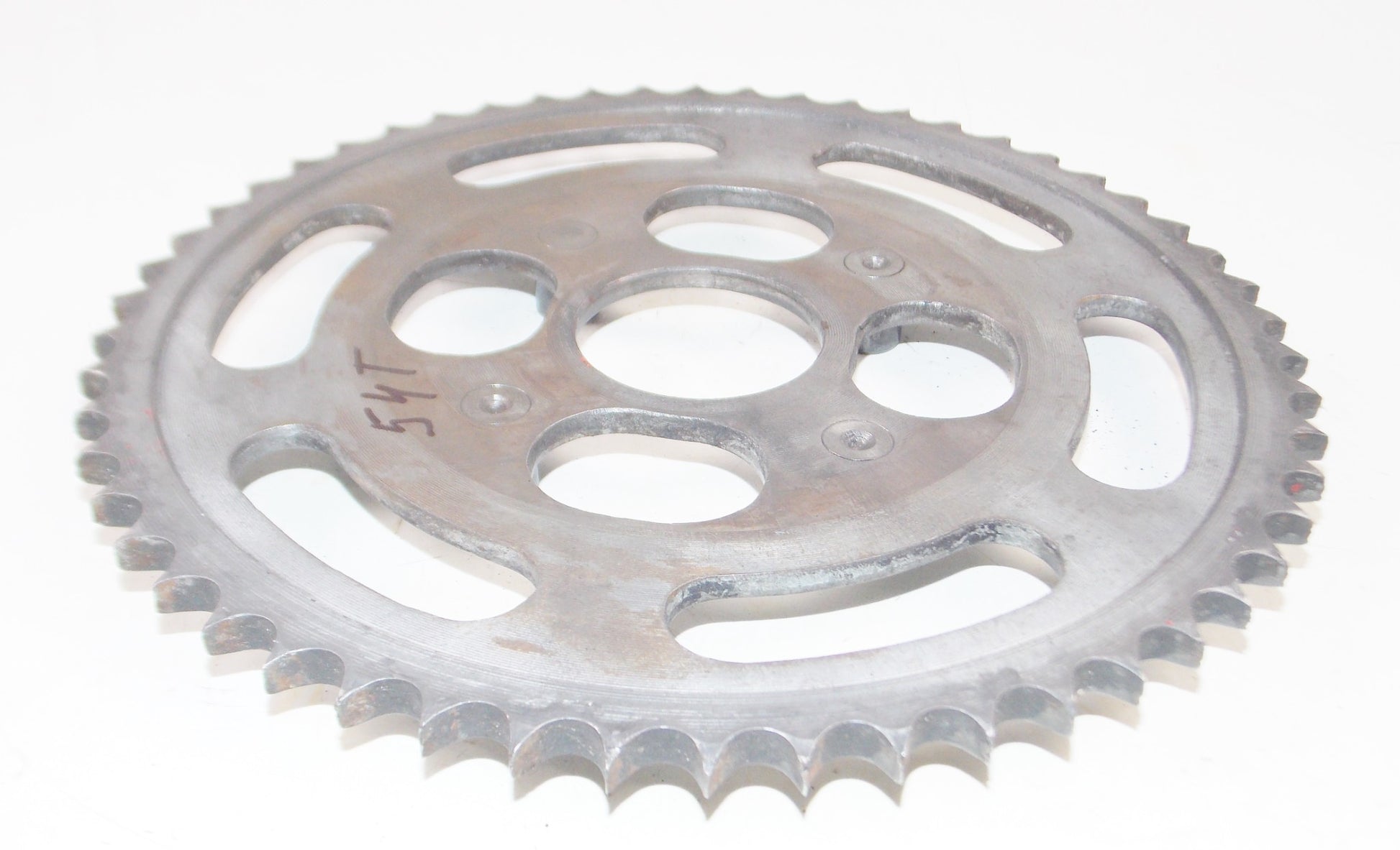 1959 GILERA GIUBILEO 98cc REAR WHEEL SPROCKET 54T VINTAGE ITALY - MotoRaider