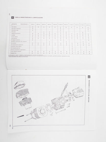 1988 MOTO GUZZI LE MANS 1000 COD. 28920160 WORKSHOP MANUAL BOOK - MotoRaider