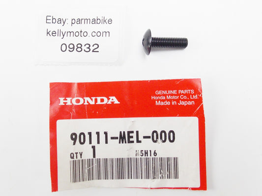 NOS OEM 2004-2012 HONDA CBR1000/600  TRUSS SCREW (5X18)   90111-MEL-000 - MotoRaider