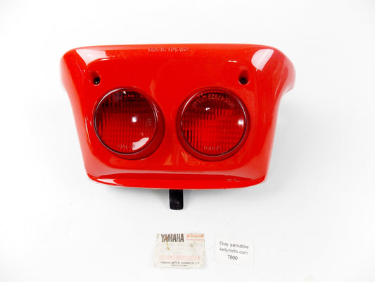 NOS OEM  1991 YAMAHA CR50 TWIN REAR TAIL LIGHT ASSY. RED 3WN-H4700-00 - MotoRaider