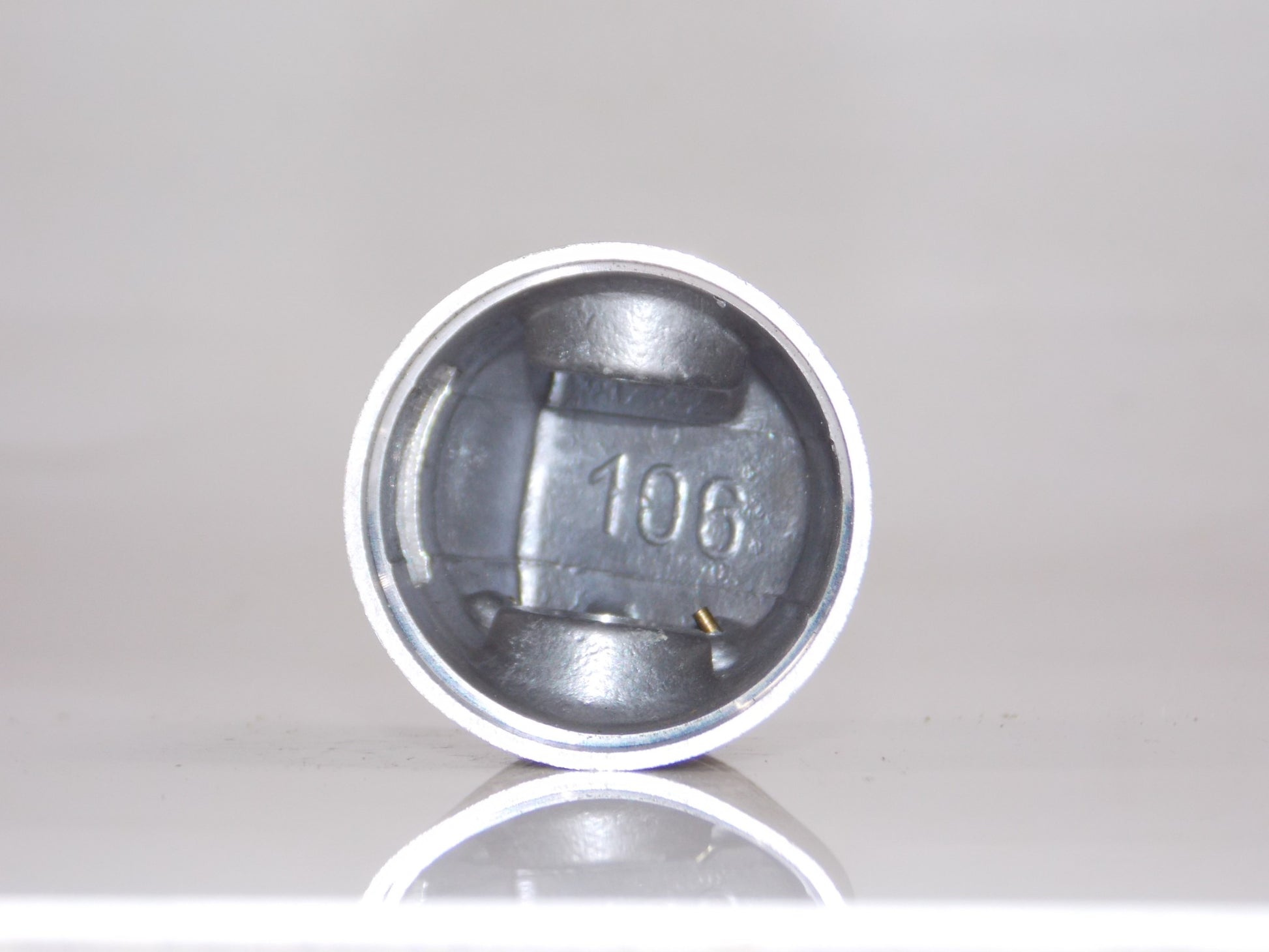 DINAMIN 106 PISTON 39.8MM+RINGS+CIRCLIPS+11MM PIN ITOM 48 VINTAGE ITALY # 16210 - MotoRaider