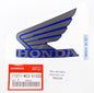 2004 HONDA CB900 FURL TANK TYPE 9 EMBLEM DECAL MARK WING STICKER 17571-MCZ-D10ZC - MotoRaider