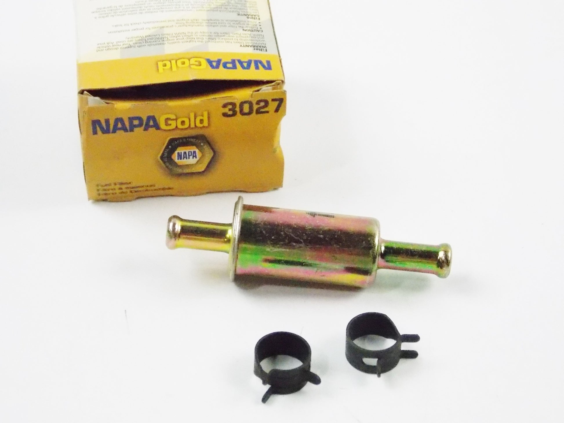 NAPA GOLD FUEL FILTER KIT YAMAHA HONDA KAWASAKI HARLEY DAVIDSON SUZUKI 3027 - MotoRaider