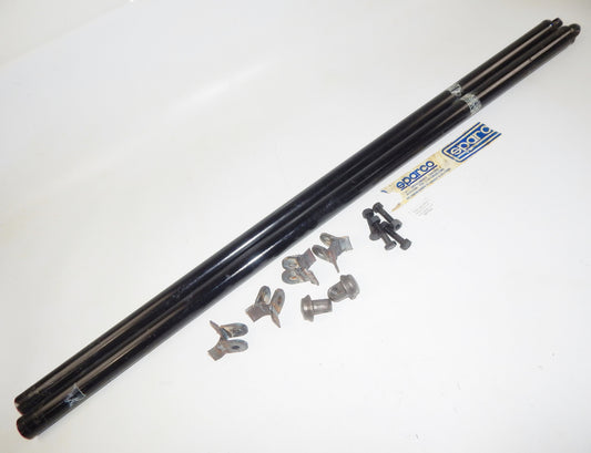 1980's SPARCO RACING CAGE ROLLBAR DOOR BAR KIT L=119cm D=3.8cm FIAT LANCIA VW - MotoRaider