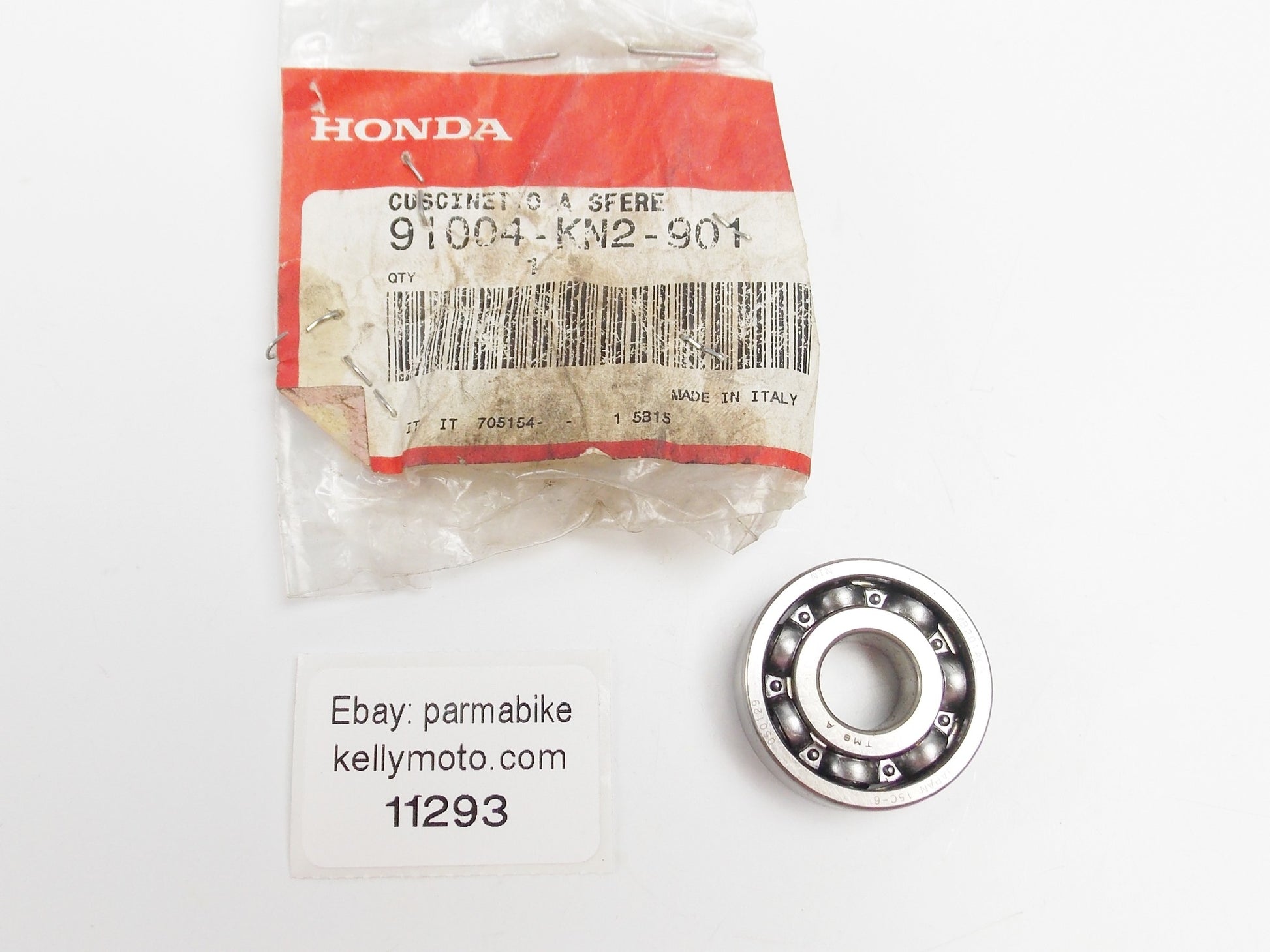 OEM HONDA 2010 SH150 BEARING RADIAL BALL (6201) (NTN) 91004-KN2-901 - MotoRaider