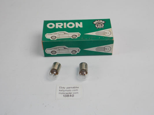 REAR FRONT ORION INTERMITTENT 2 LIGHT BULB 12V 5W 2619.0 MOTORCYLE SCOOTER MOPED - MotoRaider