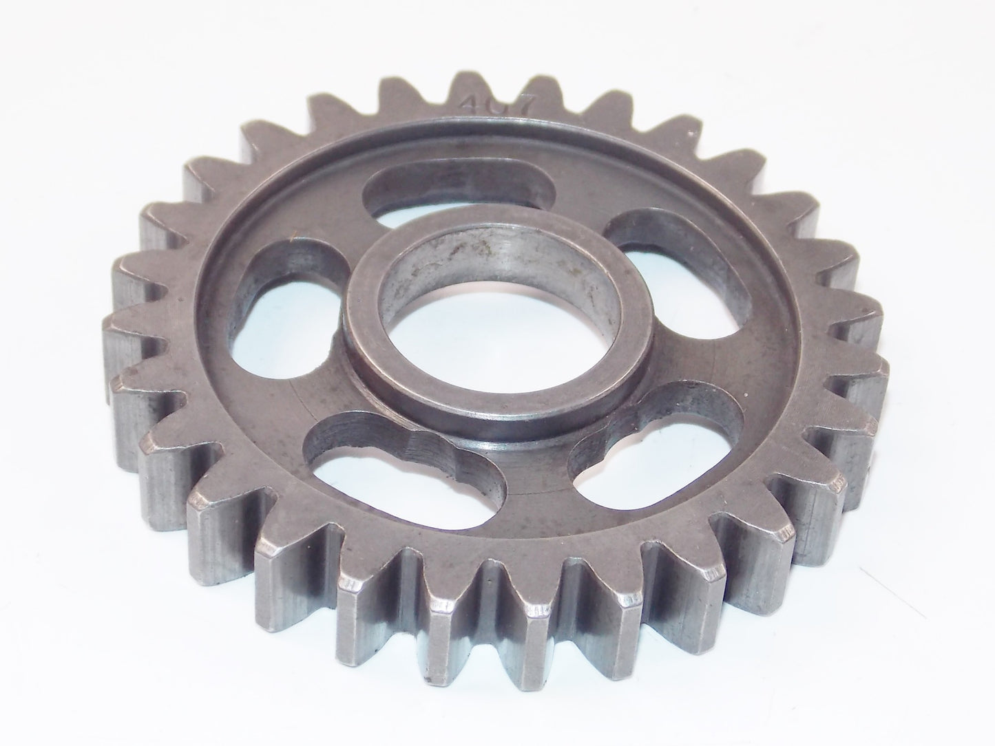 OEM HUSQVARNA 1973 CR 125 WR 125 2nd GEAR 407 SPROCKET SHAFT 28T 161240701 - MotoRaider