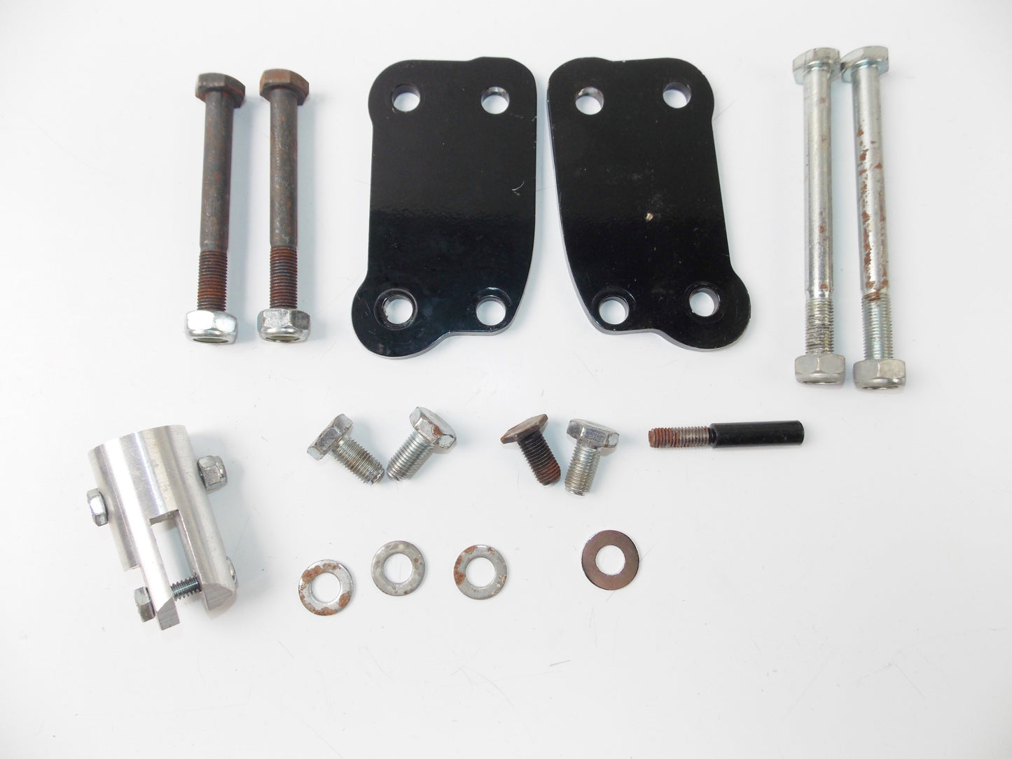 NOS LIGHTING PERFORMANCE PRODUCTS FORWARD CONTROL BRACKET PLATES KIT HONDA SS750 - MotoRaider