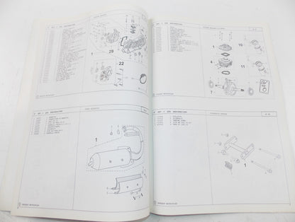 04/1999 PEUGEOT SCOOTER ELYSEO 125 PARTS CATALOG MANUAL BOOK ITALIAN - MotoRaider