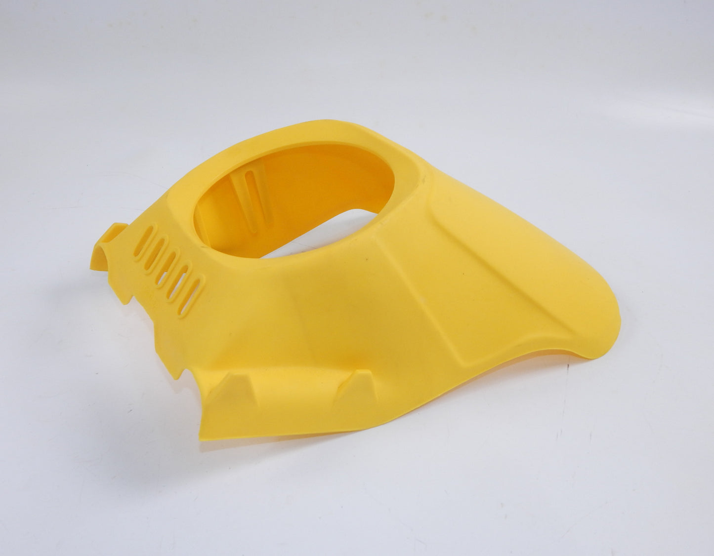 UNIVERSAL NONFANGO PK-533 HEADLIGHT COWLING NUMBER PLATE YELLOW 8"x13" VINTAGE - MotoRaider