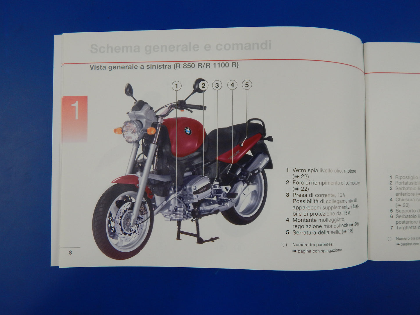 OEM BMW R850R USER MAINTENANCE OWNER USER MANUAL 01449799314 + SERVICE LOGBOOK - MotoRaider