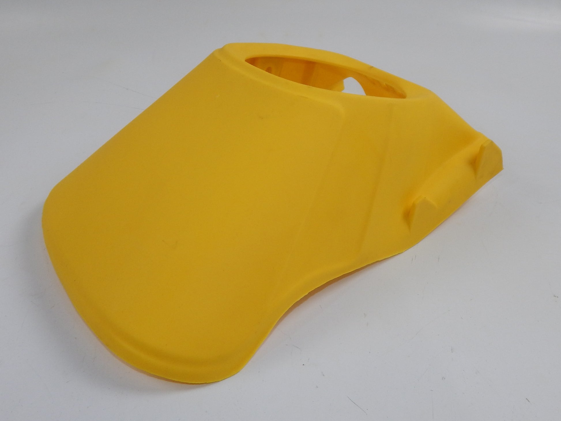 UNIVERSAL NONFANGO PK-533 HEADLIGHT COWLING NUMBER PLATE YELLOW 8"x13" VINTAGE - MotoRaider