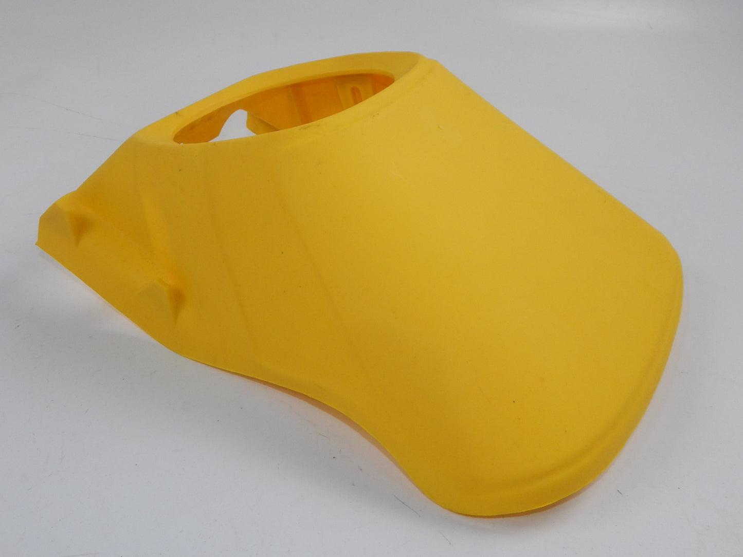 UNIVERSAL NONFANGO PK-533 HEADLIGHT COWLING NUMBER PLATE YELLOW 8"x13" VINTAGE - MotoRaider