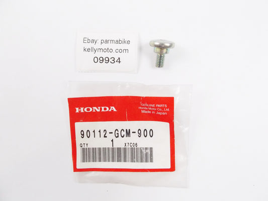 NOS OEM HONDA CBR600RR 2009-19/CTX700 SCREW PAN 6x13 90112-GCM-900 - MotoRaider