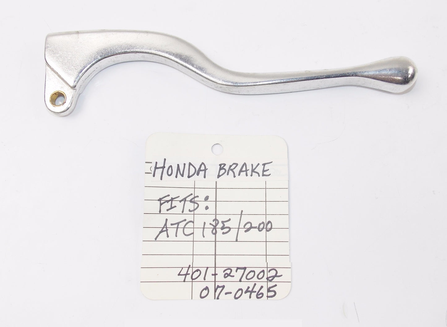 BIKE MASTER RH BRAKE LEVER HONDA ATC185 ALUMINUM PULISHED 07-0465 | 401-27002 - MotoRaider