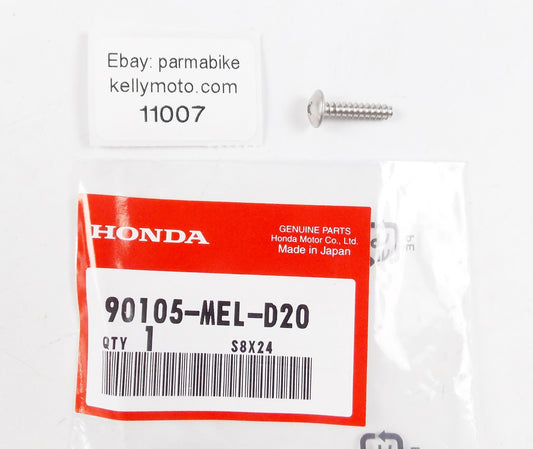 OEM HONDA 2006-2007 CBR1000 2010-2019 VT1300 SCREW TAPPING 4x18 90105-MEL-D20 - MotoRaider