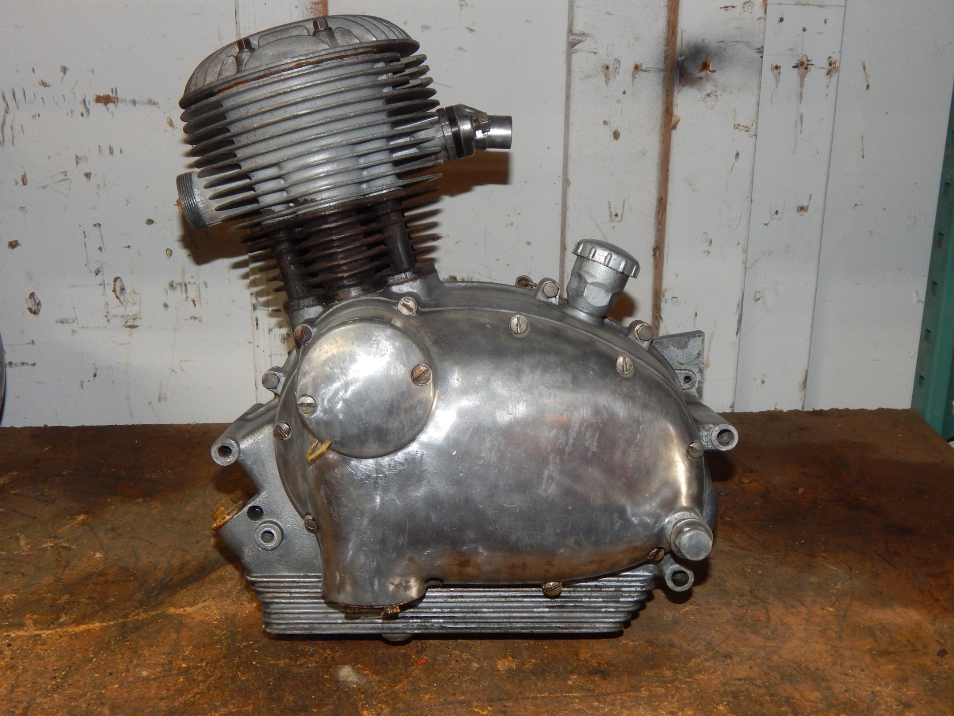 1959 GILERA GIUBILEO 98 ENGINE MOTOR 001-31705 BORE 51.60 CYLINDER VINTAGE ITALY - MotoRaider