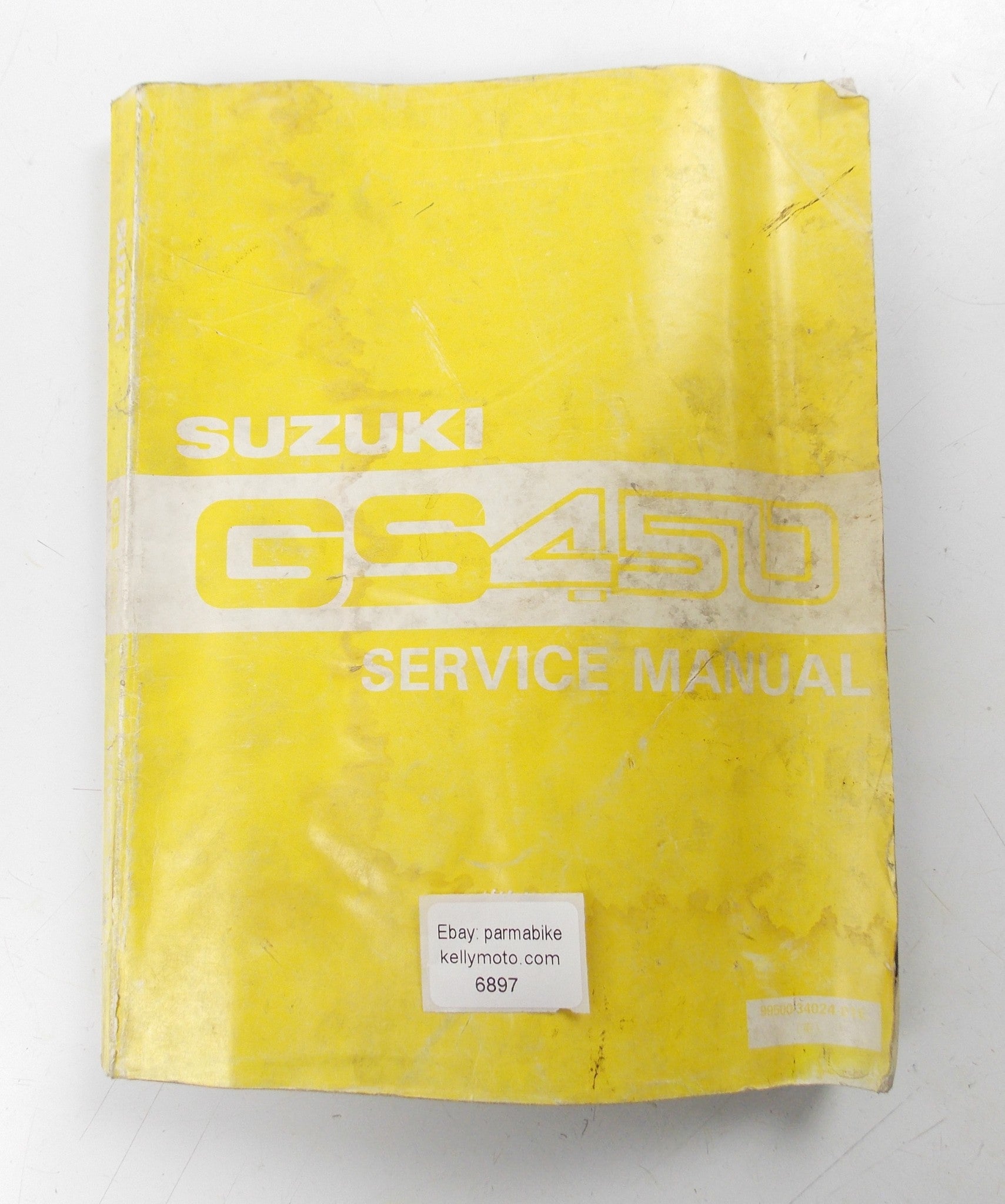 OEM SUZUKI GS 400 USER SERVICE MANUAL BOOK ENGLISH 99500-34024-01E - MotoRaider