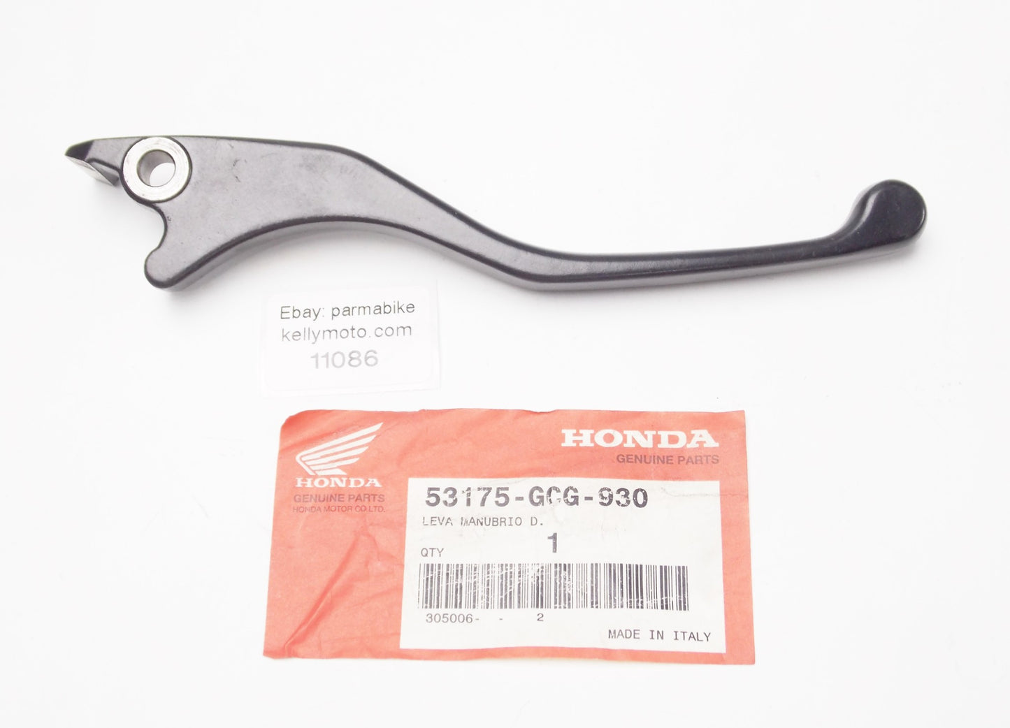 OEM HONDA SGX50 50 STANDARD/MOPED SKY RH FRONT BRAKE LEVER BLACK 53175-GCG-930 - MotoRaider