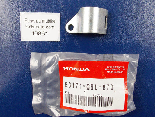 OEM HONDA 2010 SCOOTER SH150 BAND HANDLE BRACKET 53171-GBL-870 | 53171GBL870 - MotoRaider