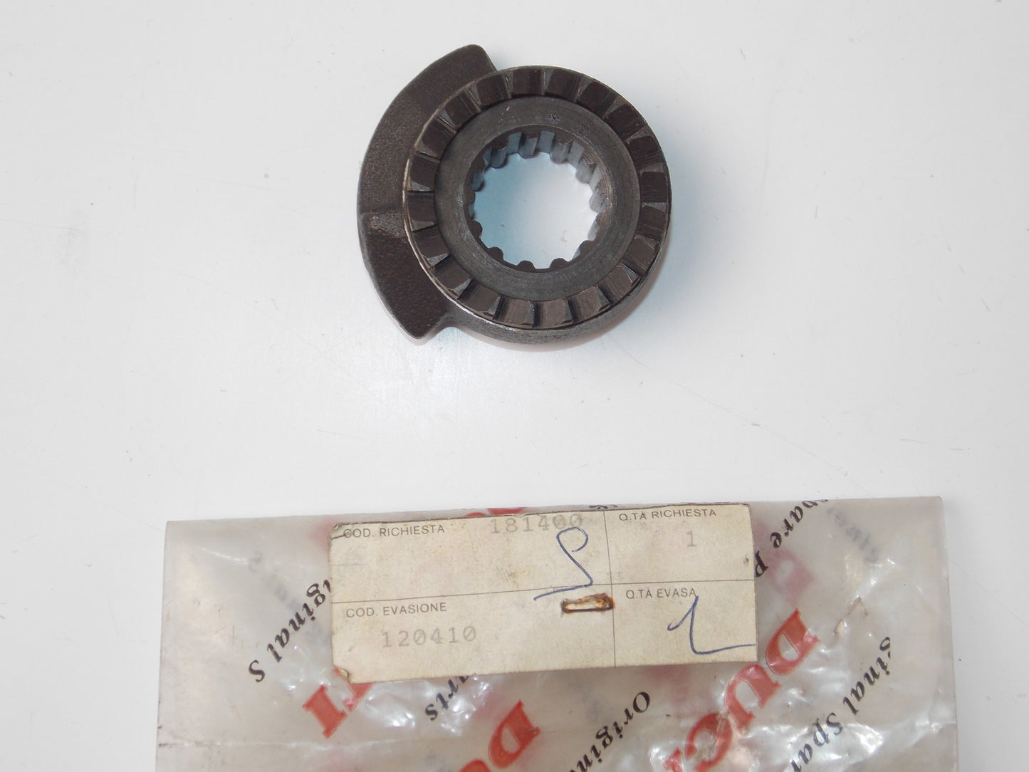 OEM DUCATI 1987 MORINI 350 EXCALIBUR CLUTCH STARTING RATCHET 120410 | 12.04.10 - MotoRaider