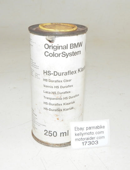 OEM BMW PAINT CAN 250ml HS-DURAFLEX CLEAR - MotoRaider