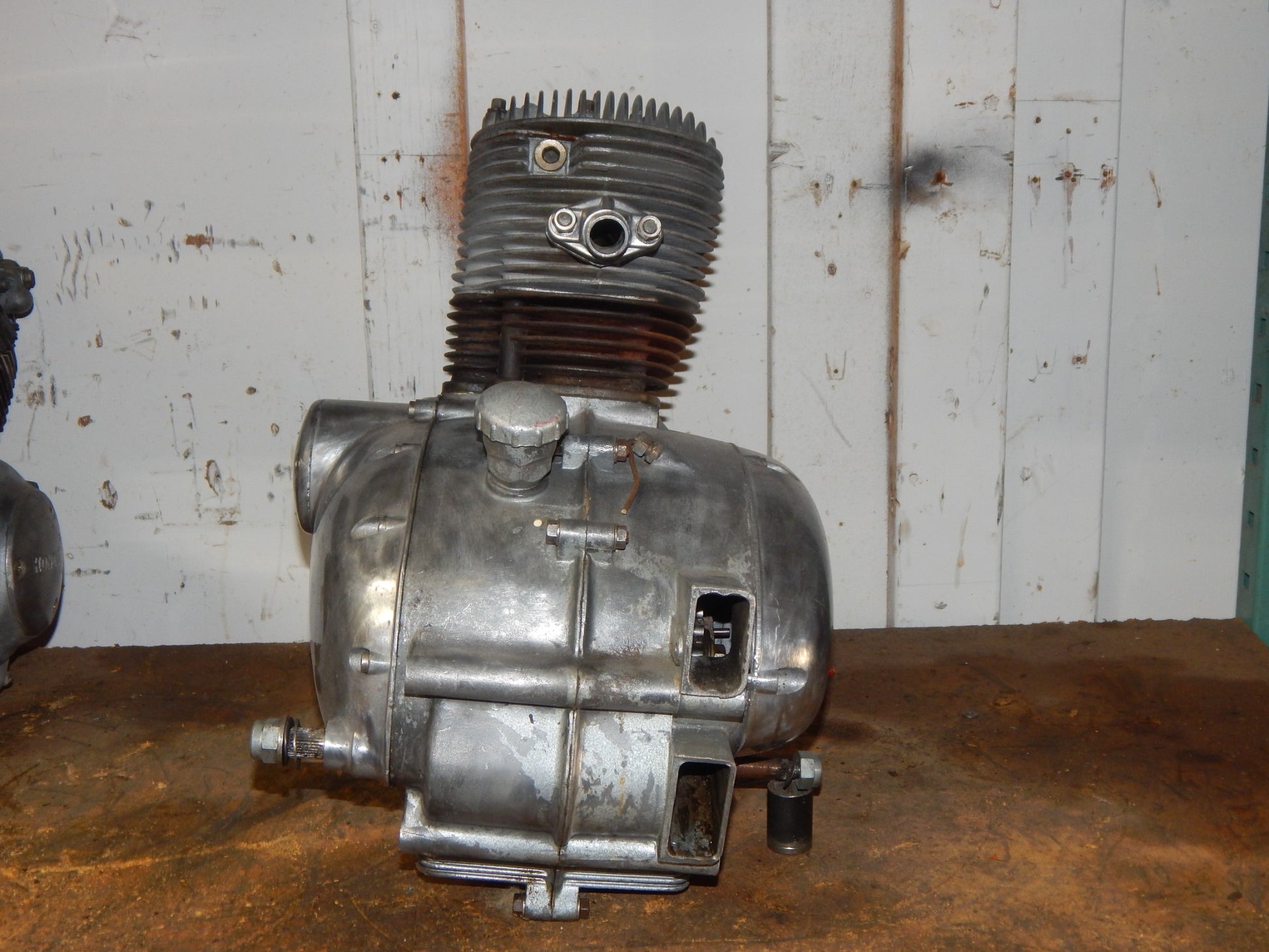 1959 GILERA GIUBILEO 98 ENGINE MOTOR 001-31705 BORE 51.60 CYLINDER VINTAGE ITALY - MotoRaider