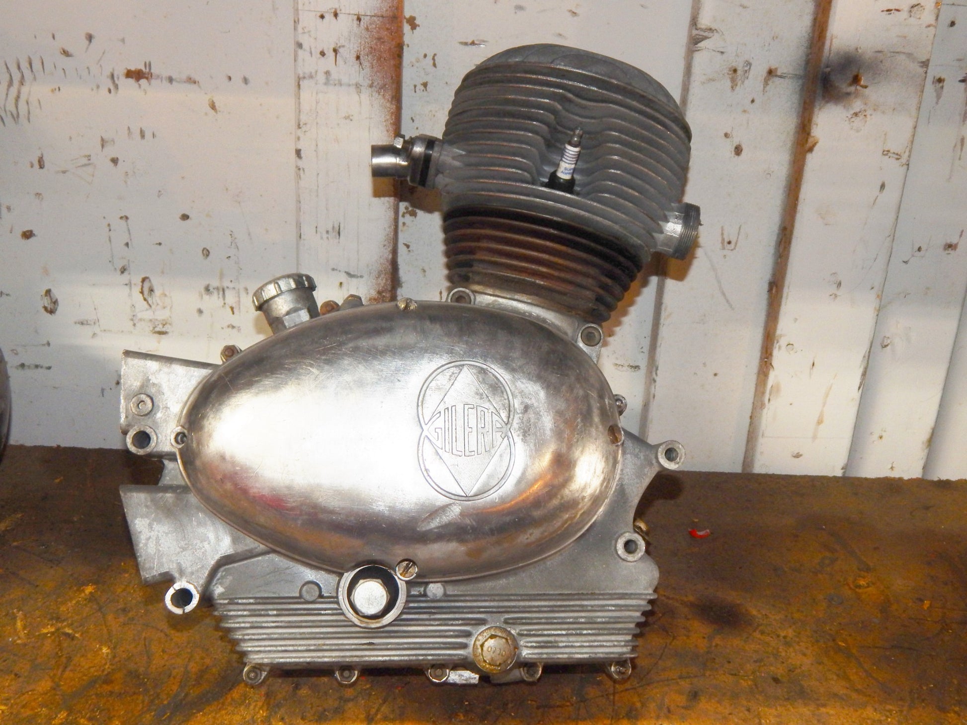 1959 GILERA GIUBILEO 98 ENGINE MOTOR 001-31705 BORE 51.60 CYLINDER VINTAGE ITALY - MotoRaider