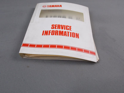 YAMAHA 1986-1987 FZ600 SERVICE INFORMATION MANUAL ITALIAN # 2HW-SI1 - MotoRaider