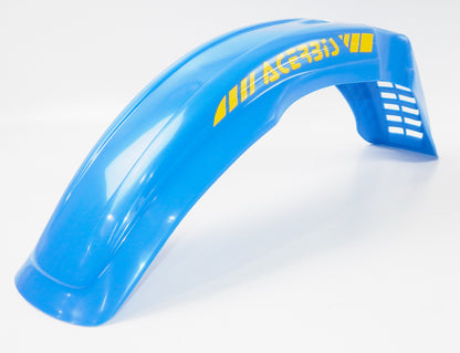 ACERBIS BAJA 80-14 MUD GUARD FRONT FENDER BLUE PLASTIC HUSQVARNA CAGIVA VINTAGE - MotoRaider