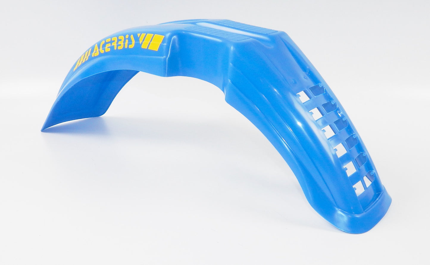 ACERBIS BAJA 80-14 MUD GUARD FRONT FENDER BLUE PLASTIC HUSQVARNA CAGIVA VINTAGE - MotoRaider