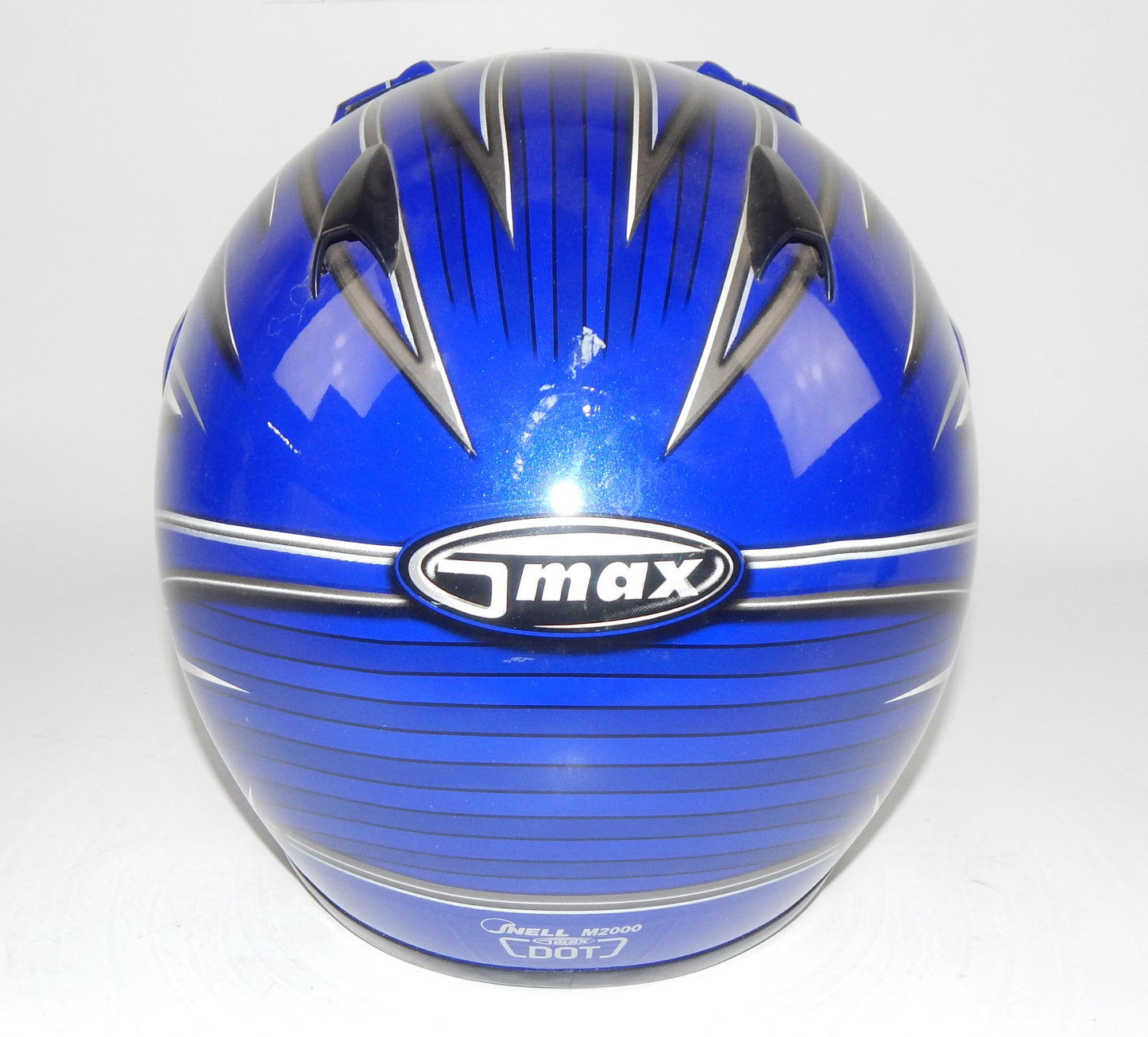 GMAX PLATINUM SERIES MOTORCYCLES FULL FACE HELMET SIZE S BLUE OFF ROAD ATV CROSS - MotoRaider