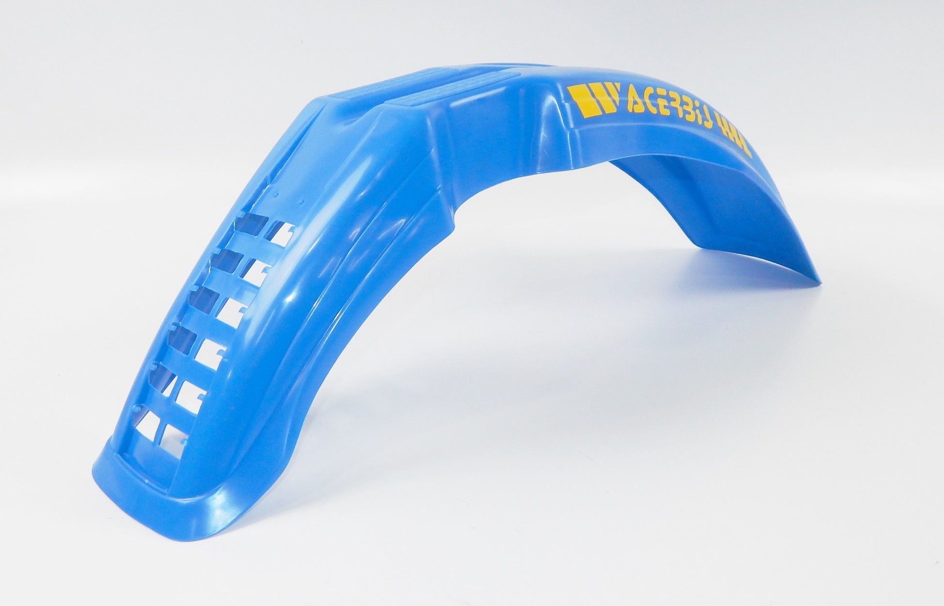 ACERBIS BAJA 80-14 MUD GUARD FRONT FENDER BLUE PLASTIC HUSQVARNA CAGIVA VINTAGE - MotoRaider