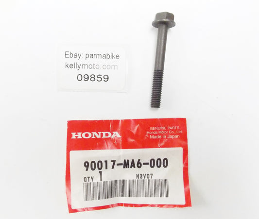 NOS OEM 1983-2019 HONDA CB650/600/900 VFR750  FLANGE BOLT (6X45.5) 90017-MA6-000 - MotoRaider