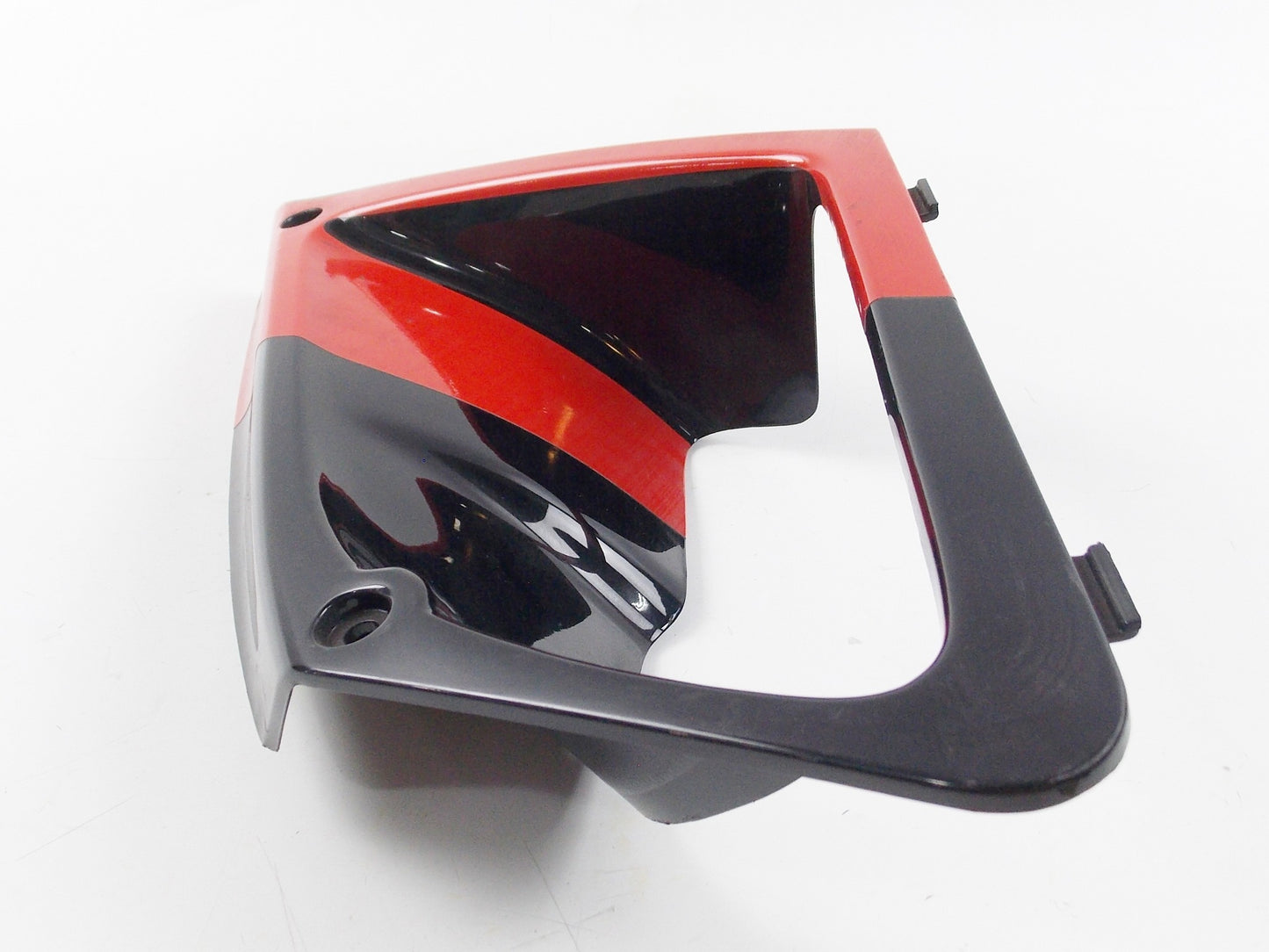 NOS HONDA 1994 CBR 600 LEFT LOWER FAIRING PANEL COVER BLACK RED 64355-MV9A-000 - MotoRaider