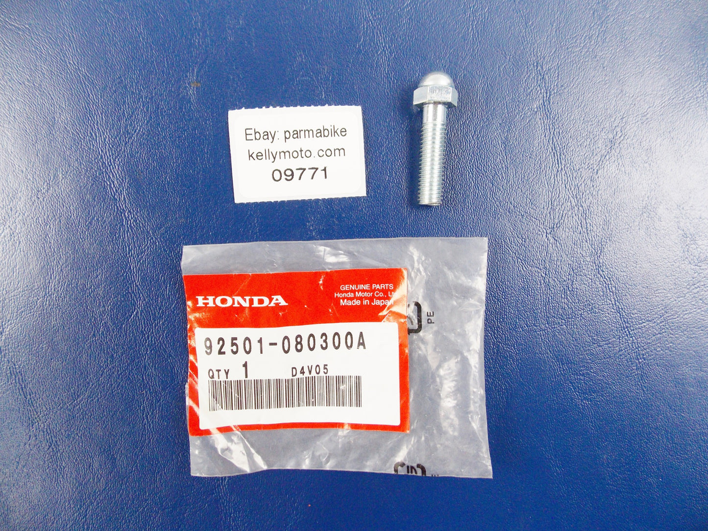 NOS OEM 1994-2016 HONDA VTR1000 CBR900 RVF750  CAP BOLT 8X30   92501-080300A - MotoRaider