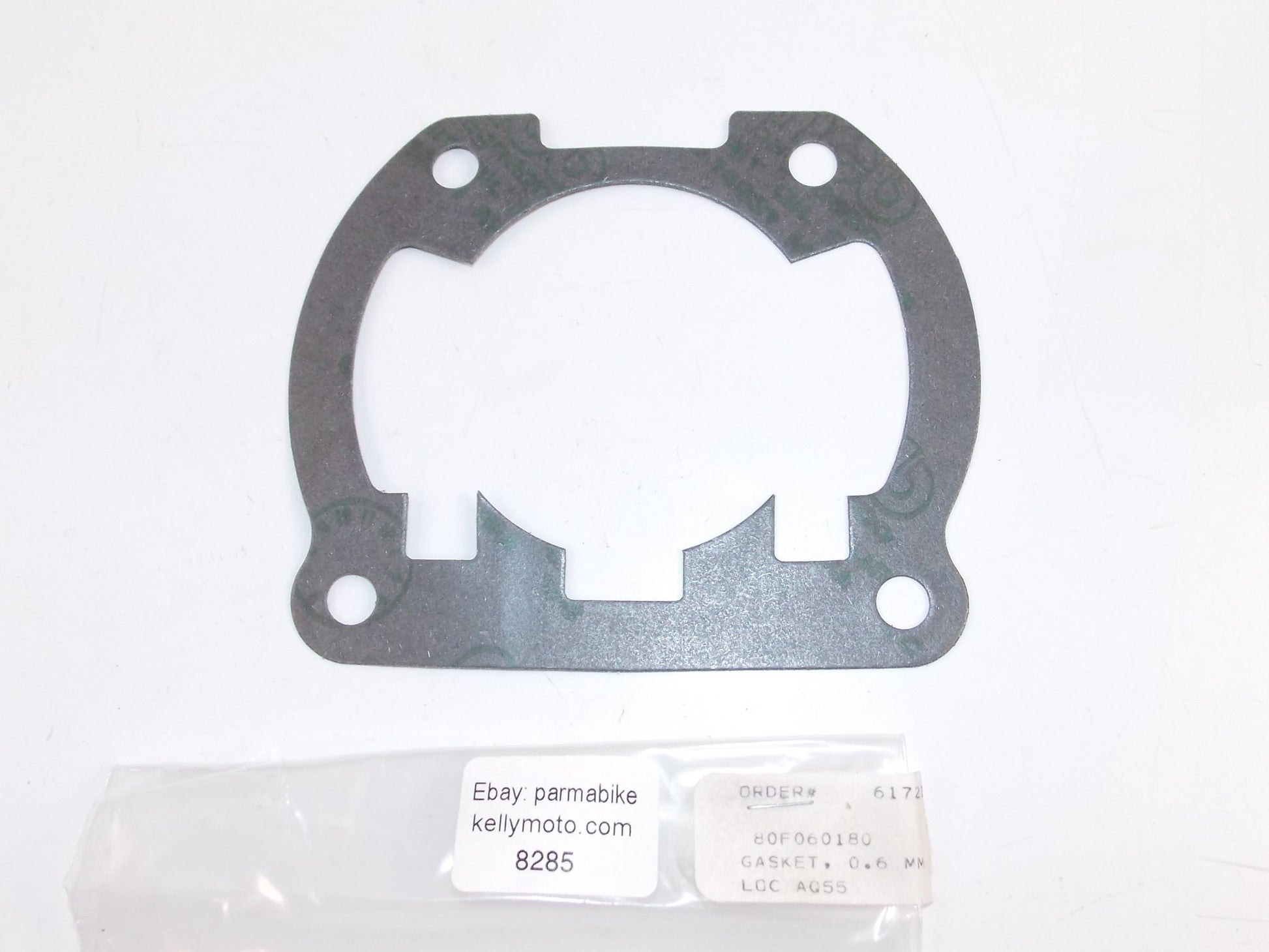 OEM HUSQVARNA 1989-1990 CR250 WR240-250-260 CYLINDER BASE GASKET 0.6mm 80F060180 - MotoRaider