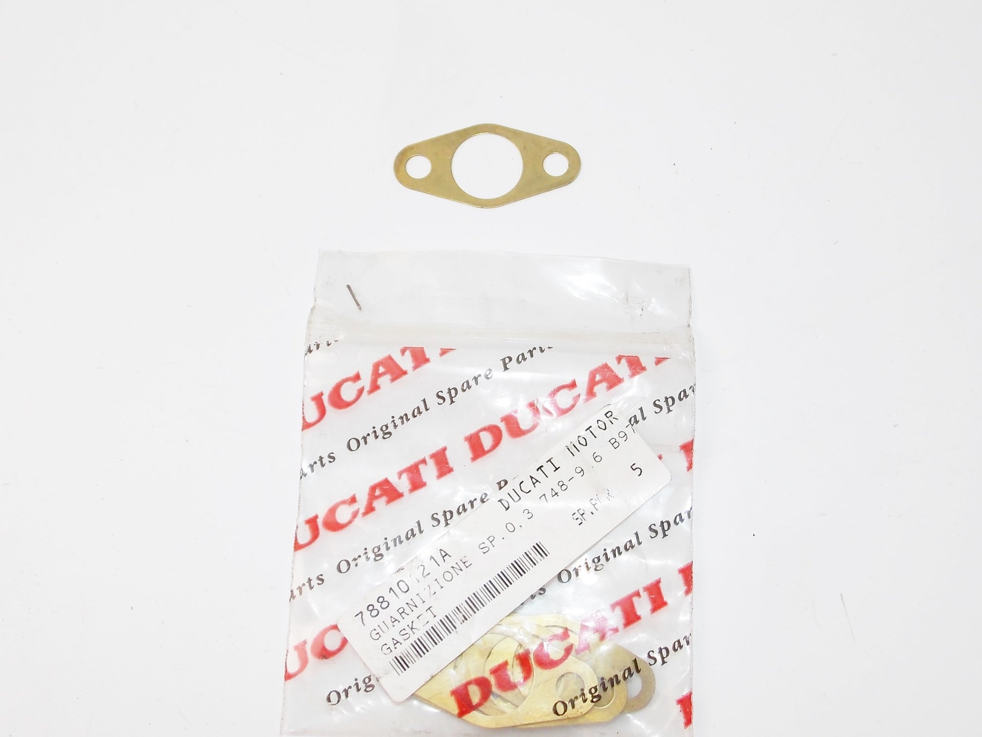 NOS OEM DUCATI HUSQVARNA CAGIVA SP 0.3 GASKET SHIM 78810121A - MotoRaider