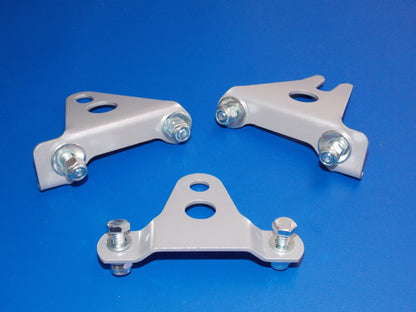 1977-1978 KTM PENTON 125/175/250/350 SEAT MOUNTS SADDLE BRACKETS+BOLTS KIT - MotoRaider