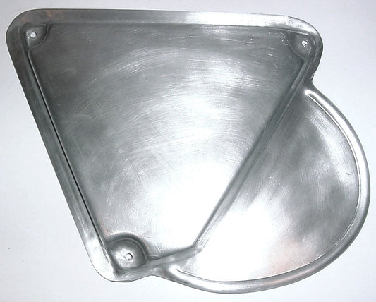 1971-76 PENTON KTM FRAME LEFT ALUMINUM COVER PANEL NUMBER PLATE GS MC 125 250 - MotoRaider