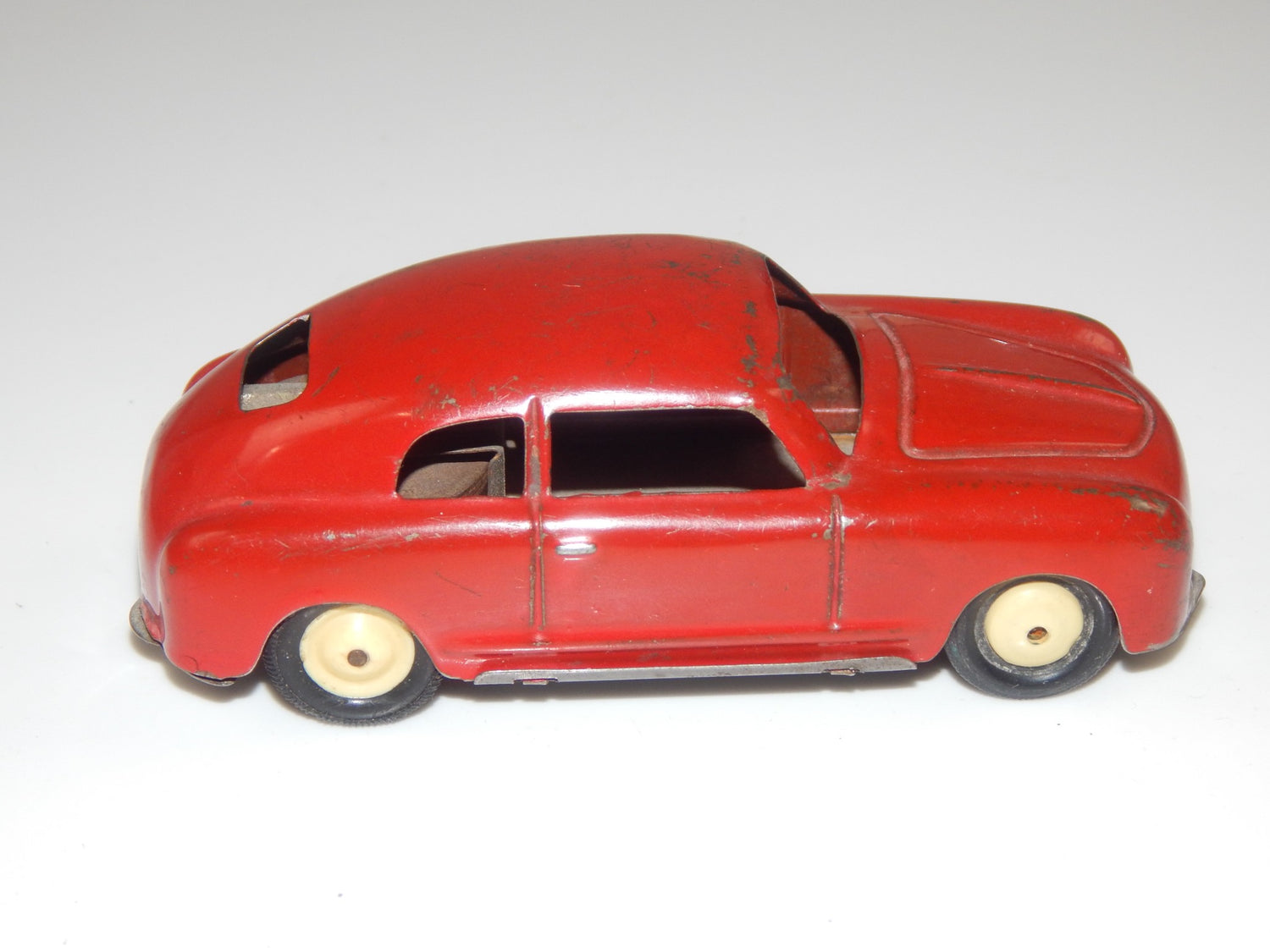 1950's ACM ITALY TIN TOY ALFA ROMEO GIULIETTA CAR VINTAGE L=110mm FRICTION DRIVE - MotoRaider