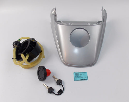 OEM MALAGUTI CROSSER CR1 GREY TAIL GAS TANK COVER + FUEL CAP + GASKET 063.244.88 - MotoRaider