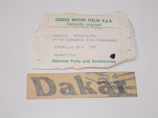 NOS ORIGINAL CAGIVA ELEFANT 50 EMBLEM MARK DECAL STICKER 800046741 VINTAGE ITALY - MotoRaider