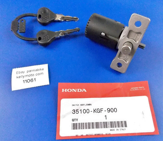 OEM HONDA 2005 NS 125 150 COMBINATION IGNITION LOCK SWITCH + KEY 35100-KGF-900 - MotoRaider