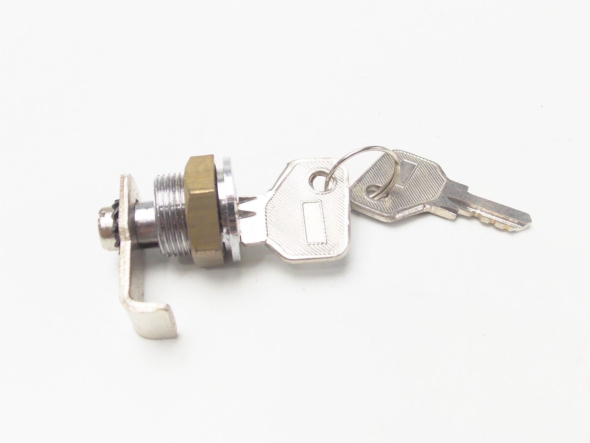 FABBRI 405 ENGINE COVER LOCK+KEY D=16mm VESPA PIAGGIO 50 125 PRIMAVERA SCOOTER - MotoRaider